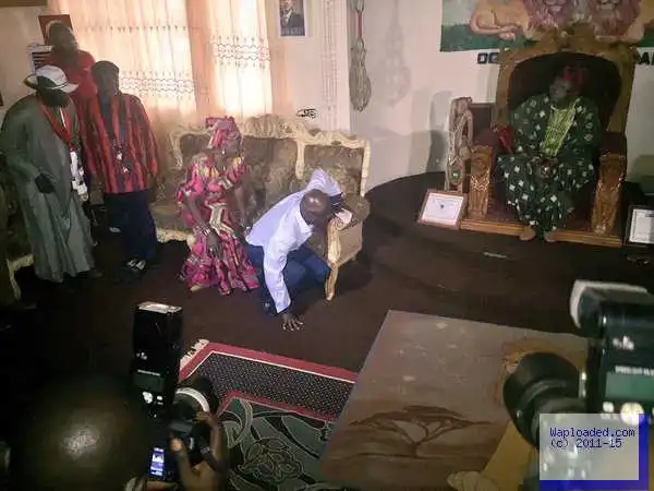 Photos: See How David Mark Greeted The Och